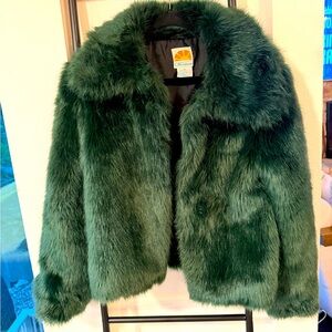 C&C California faux sheer coat/jacket